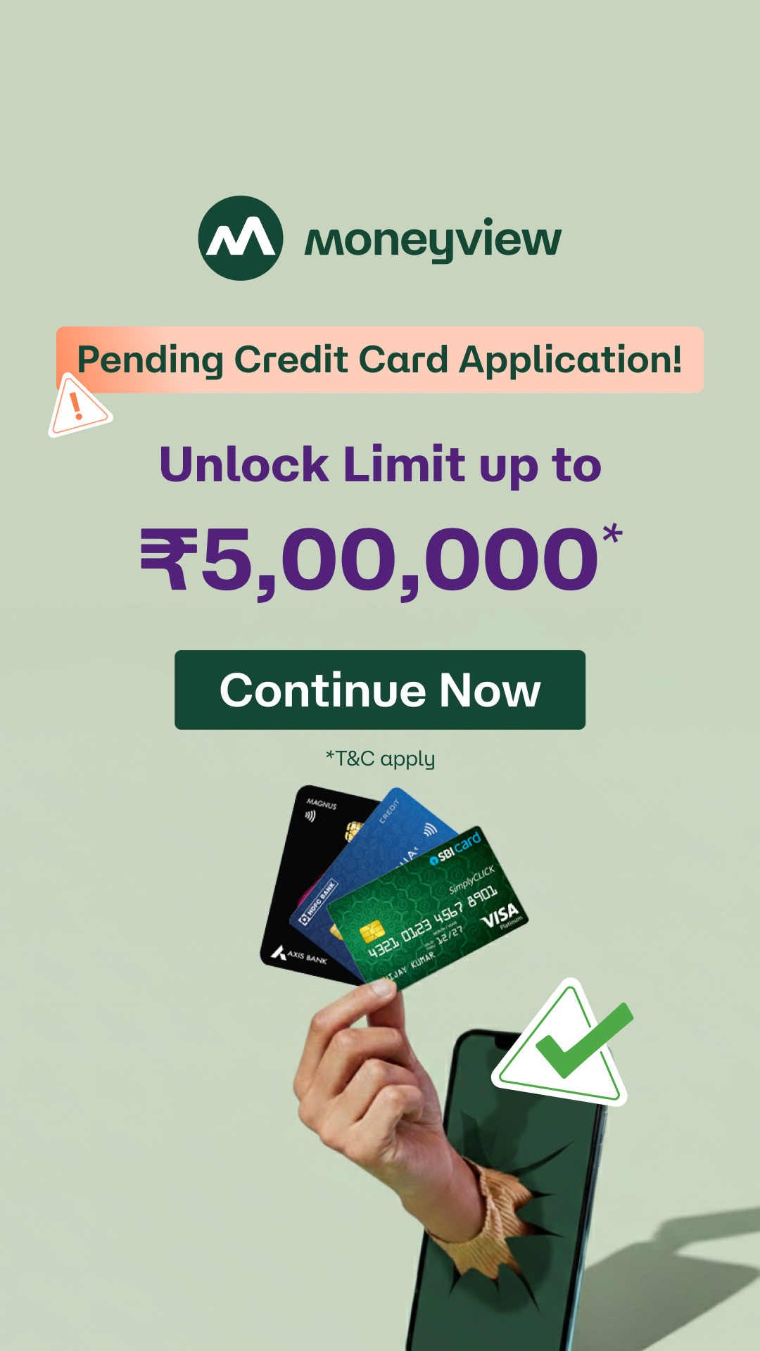moneyview.in Facebook ad