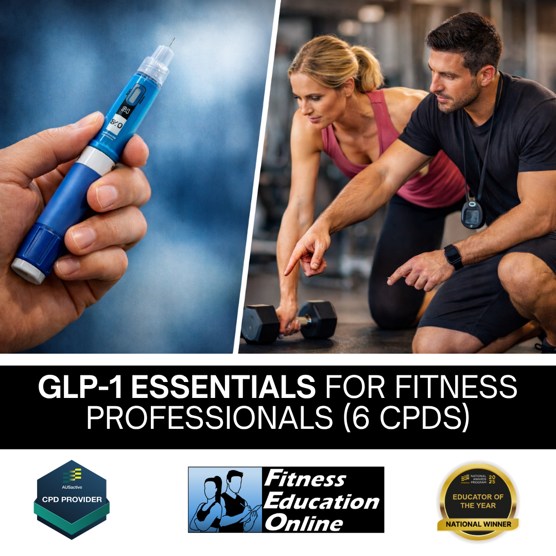 Fitness Education Online Facebook ad