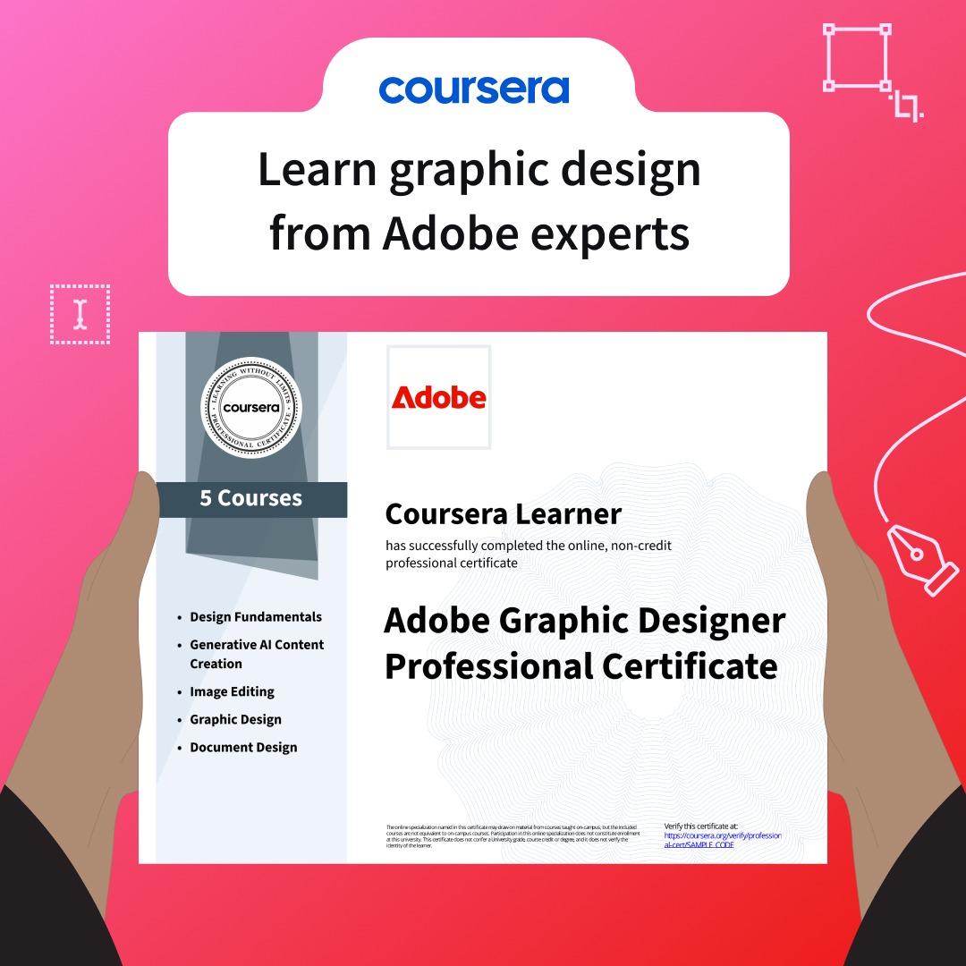 Coursera Facebook ad