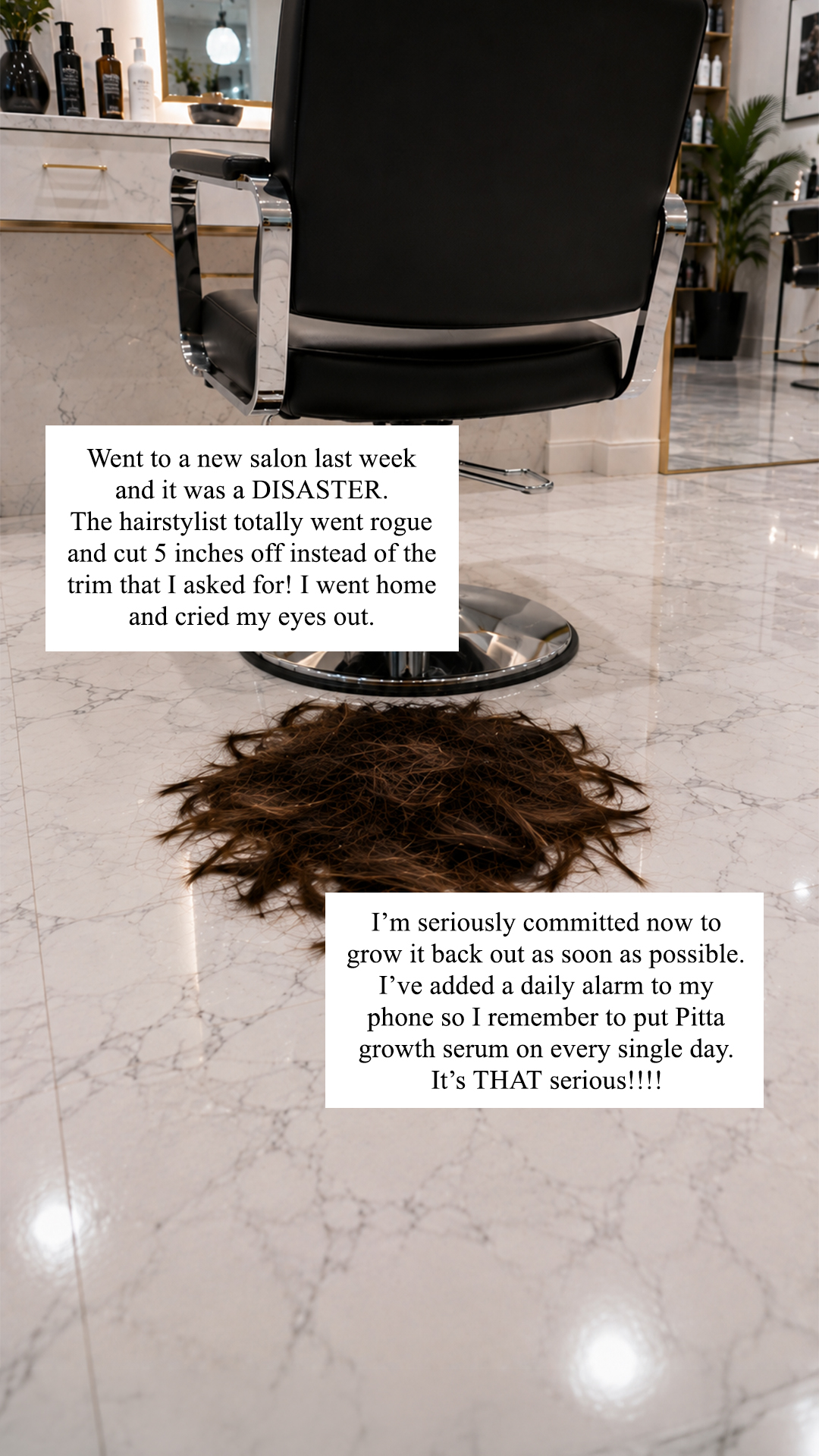 Chāmpo Haircare Facebook ad