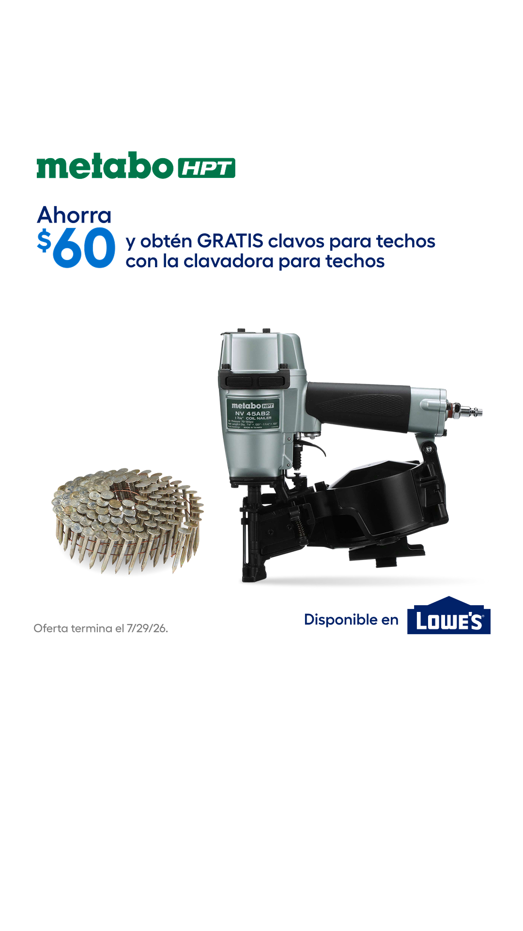 Lowe's Home Improvement Facebook ad