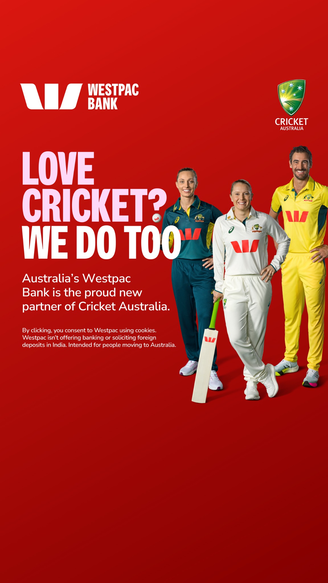 Westpac Facebook ad