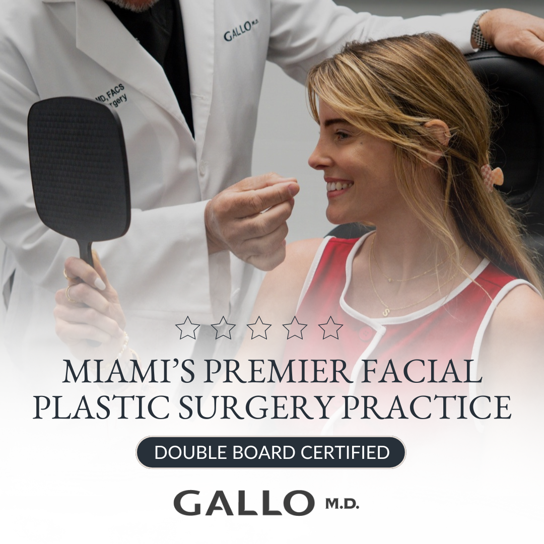Gallo M.D. Miami Facebook ad: Miami Facial Plastic Surgery & Aesthetics