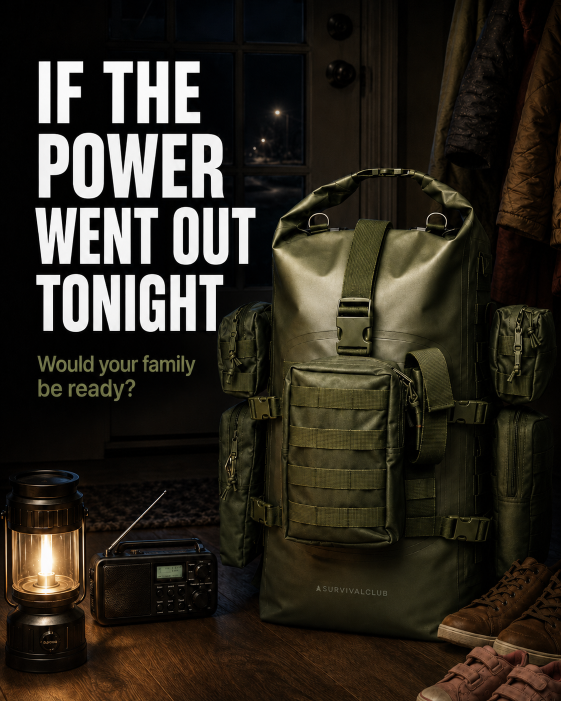 Survival Club Facebook ad