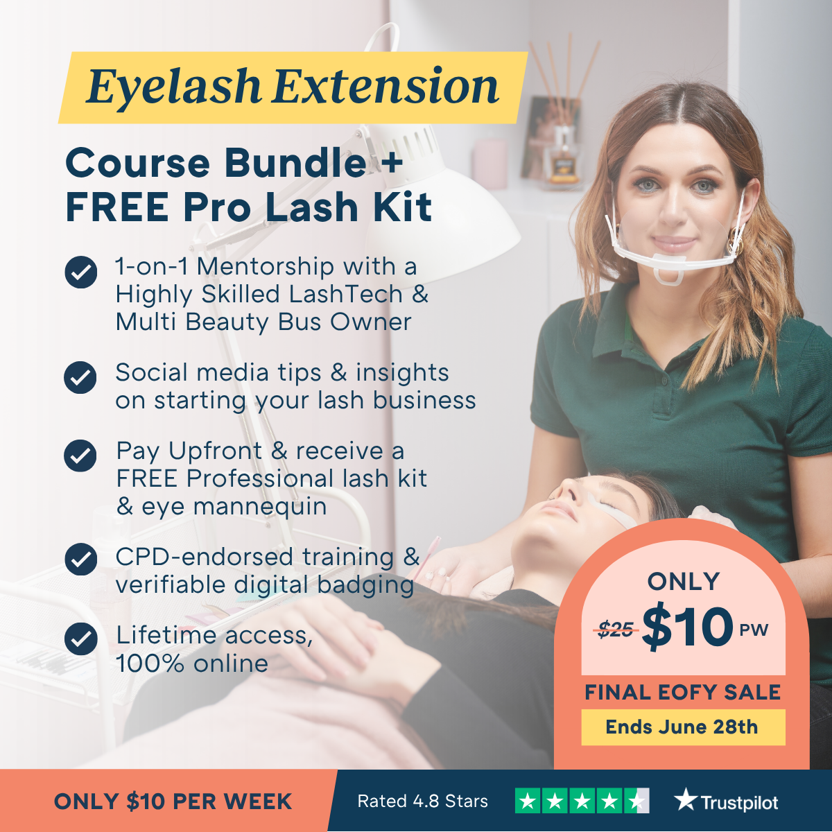 Online Courses Australia Facebook ad