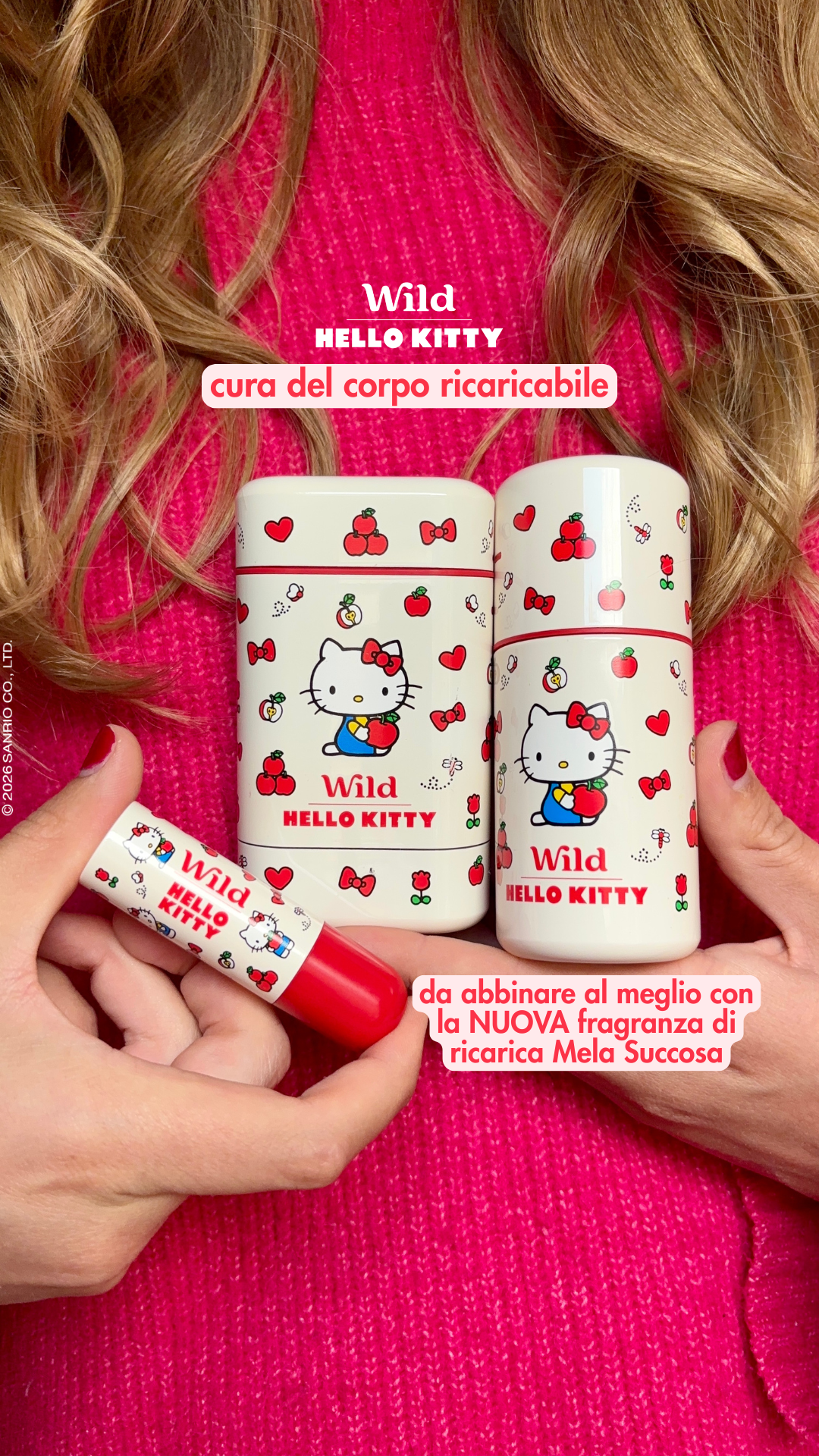 Wild Facebook ad: Il contenitore Hello Kitty è arrivato