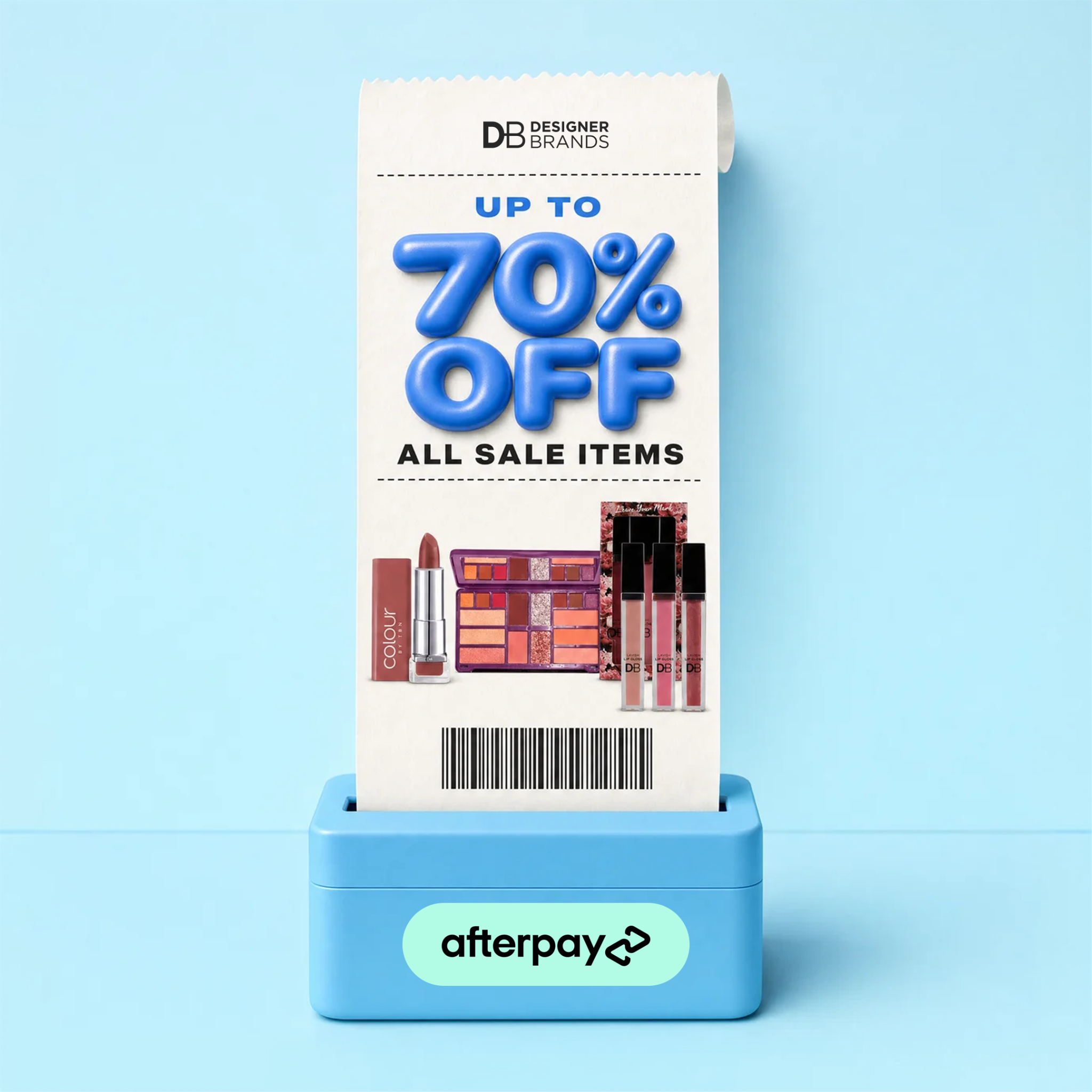 Designer Brands Cosmetics Facebook ad