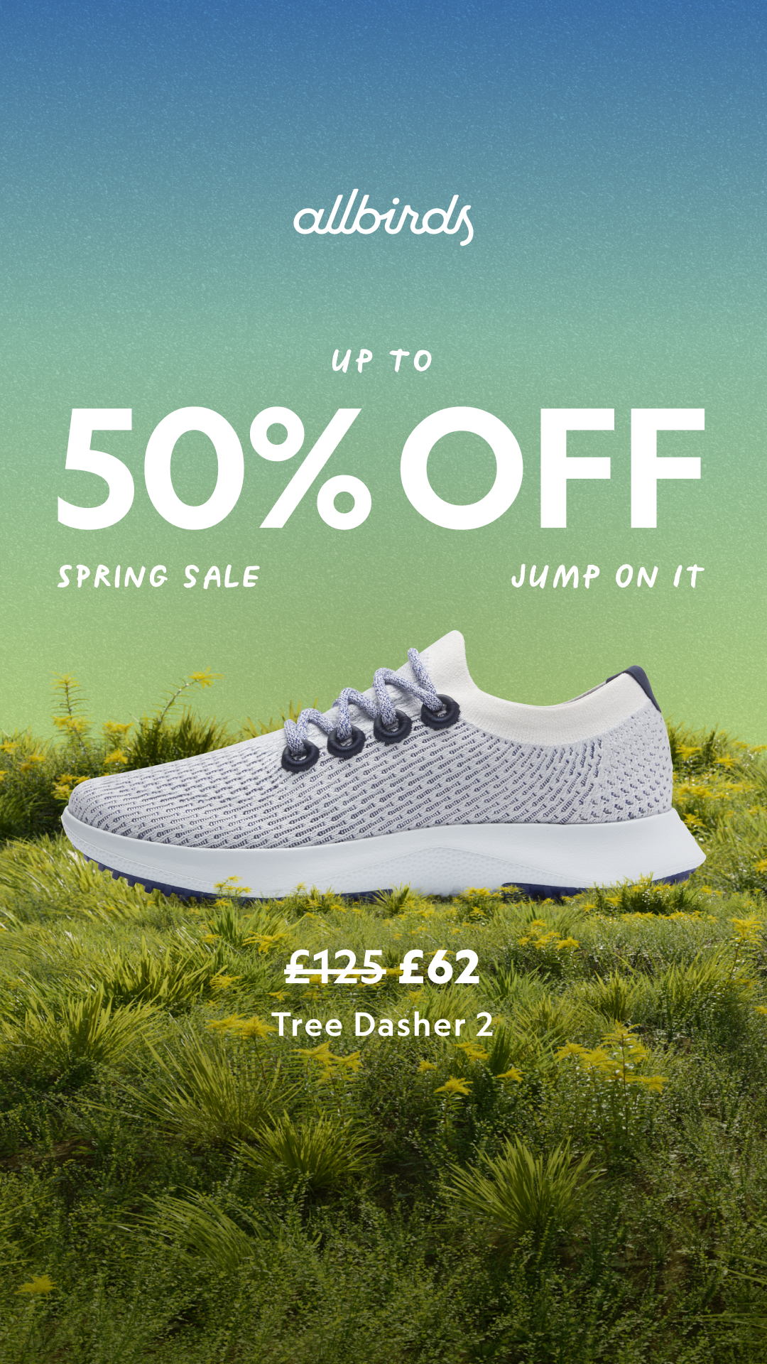 Allbirds Facebook ad