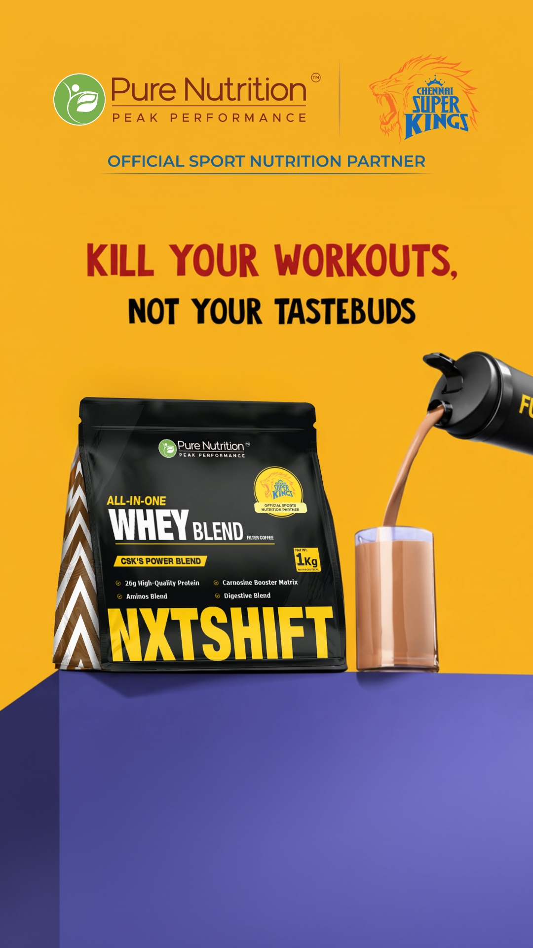 Pure Nutrition Facebook ad