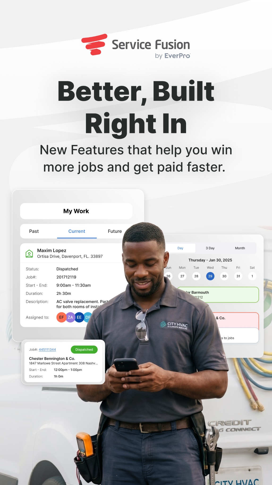 Service Fusion Facebook ad