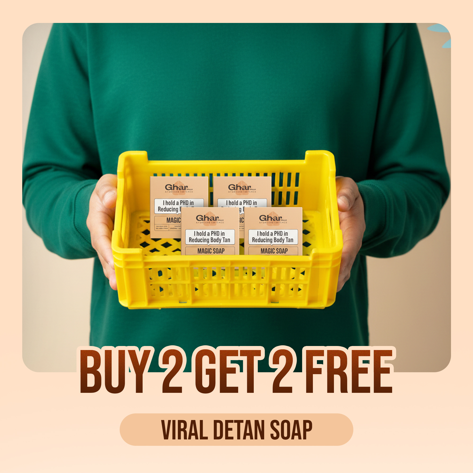 The Ghar Soaps Facebook ad