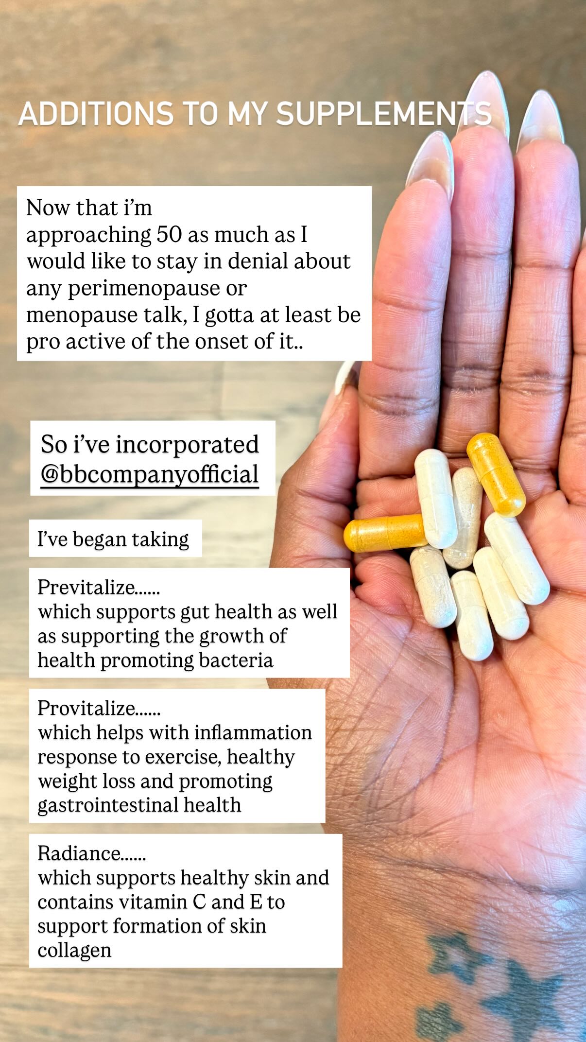 Provitalize Probiotics by BB Company Facebook ad