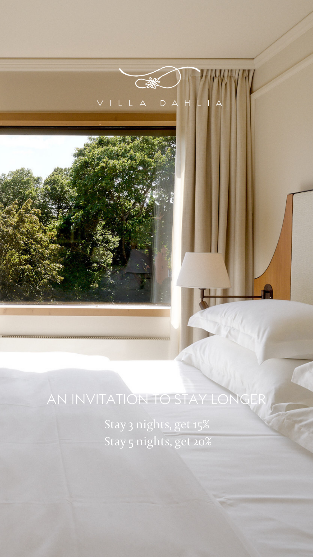 Villa Dahlia Stockholm Facebook ad from May 21, 2026