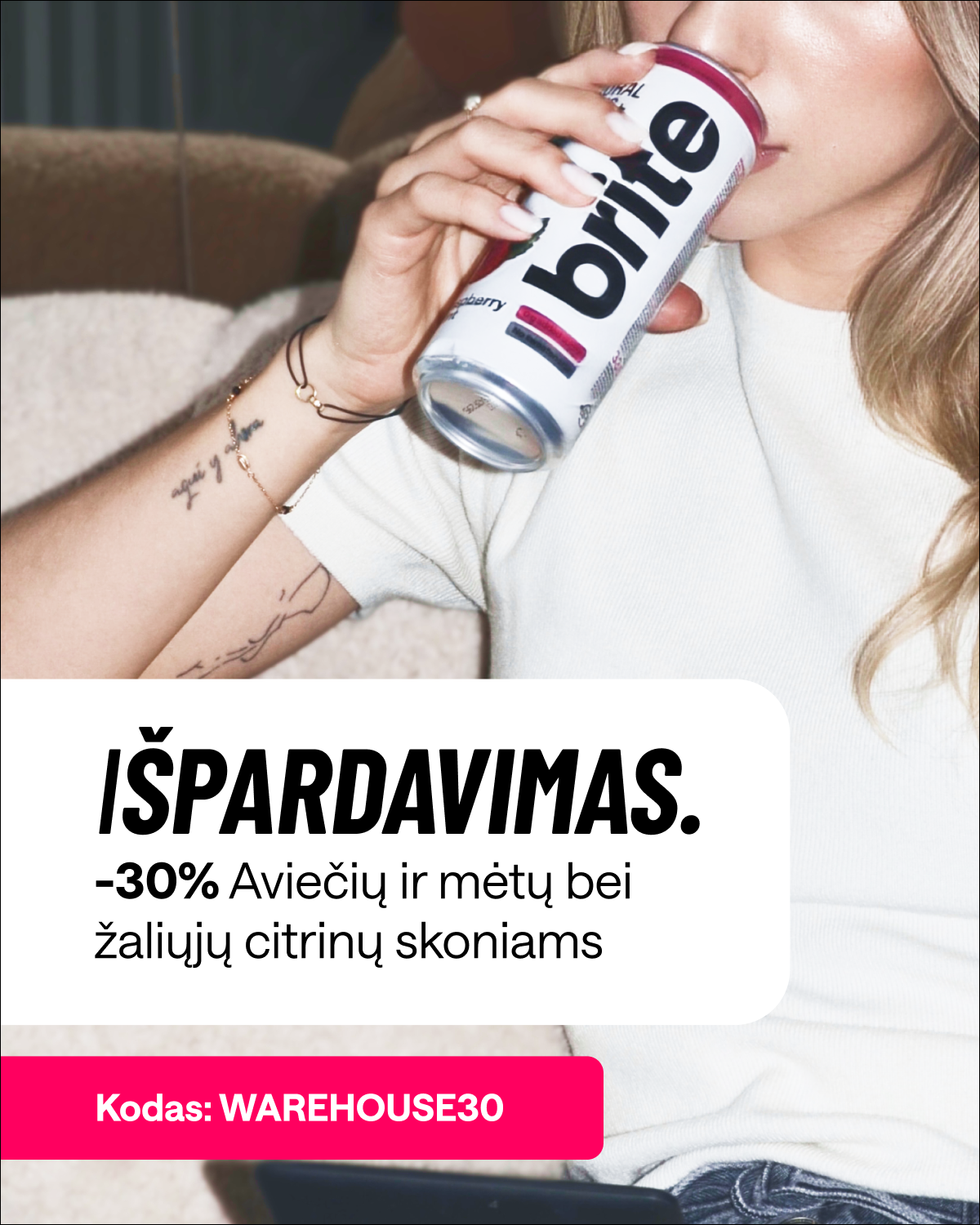 Brite Facebook ad
