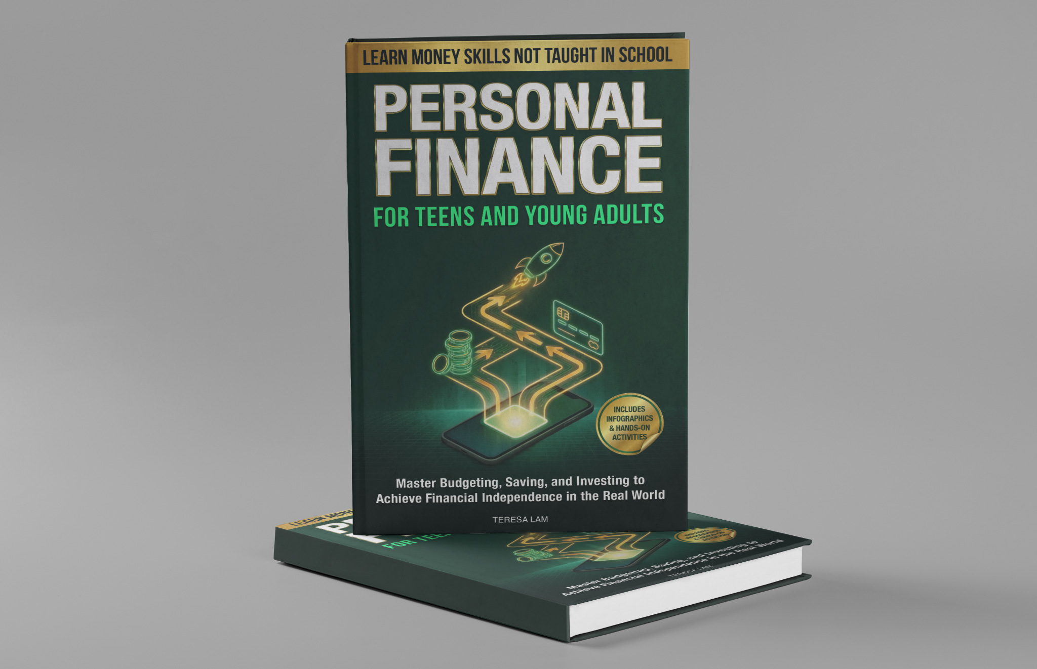 Personal Finance For Teens and Young Adults Facebook ad: Click this button