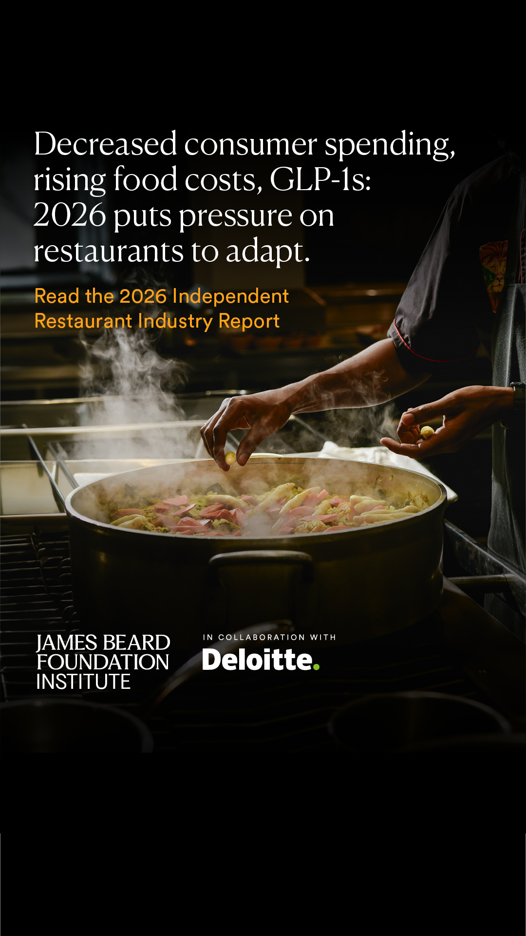 James Beard Foundation Facebook ad from Feb 23, 2026