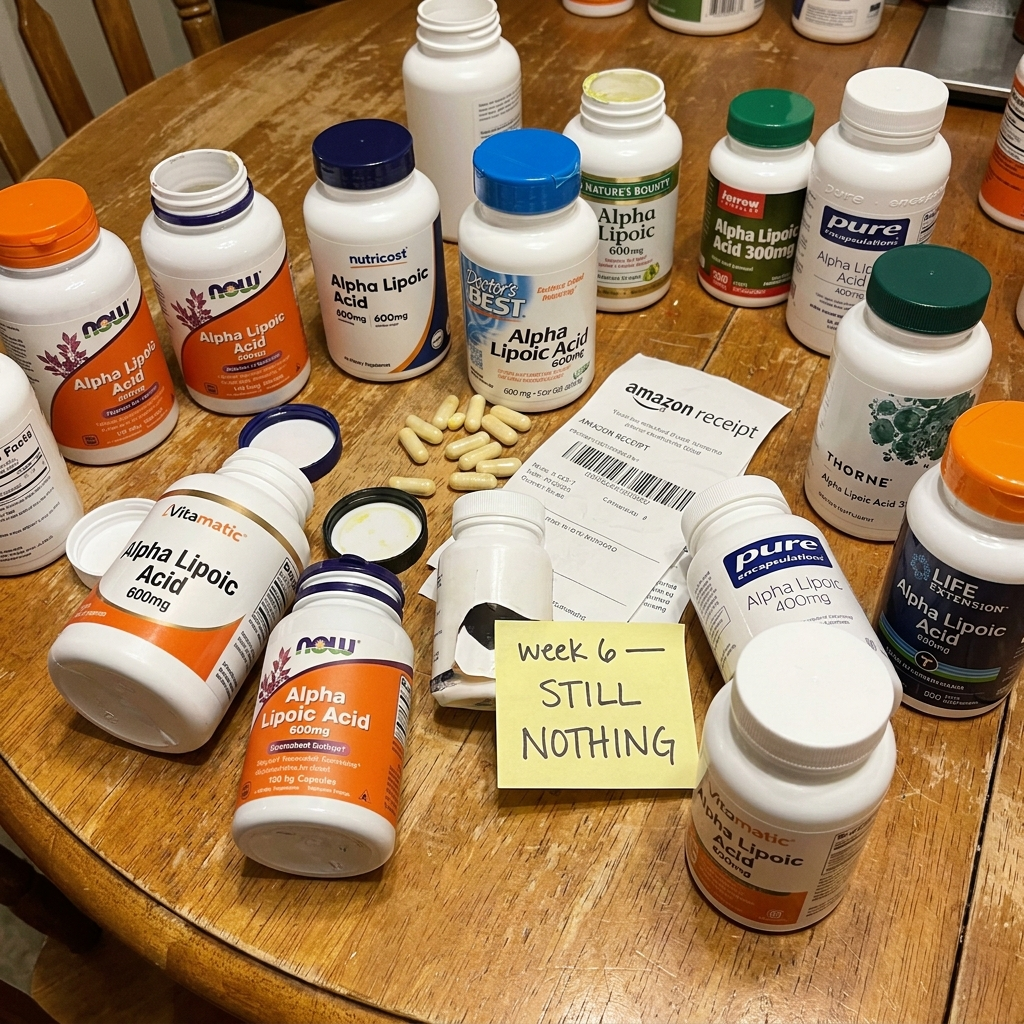 Neurologist - Dr. Elizabeth Harmon Facebook ad: How often to take Alpha Lipoic Acid for Neuropathy