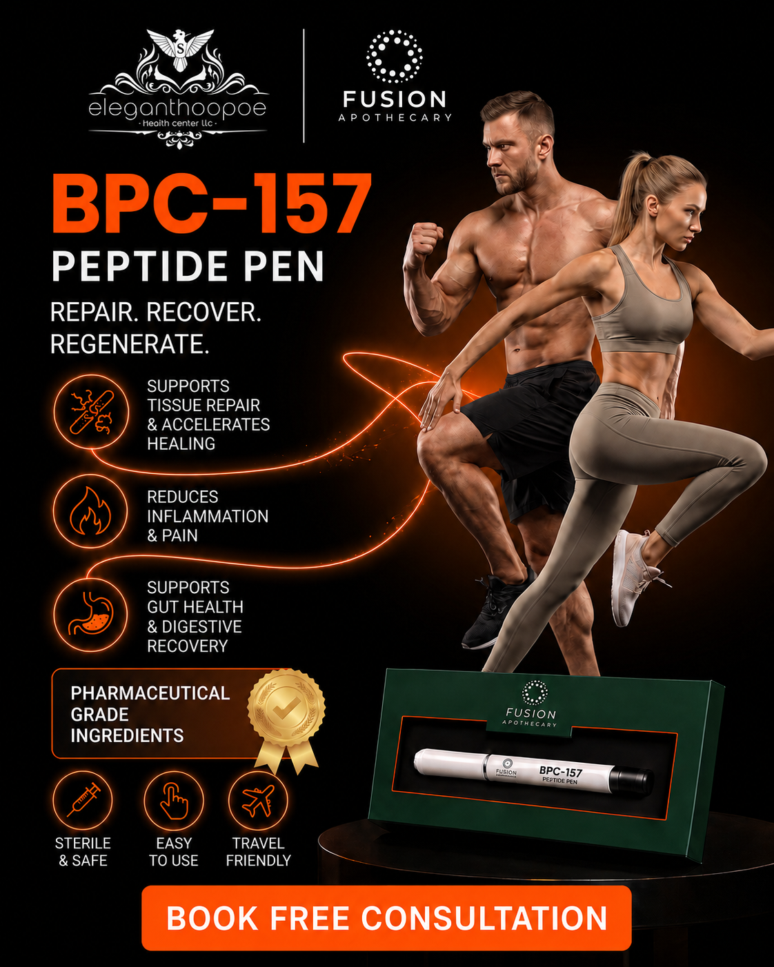 Elegant Hoopoe Health Center LLC Facebook ad