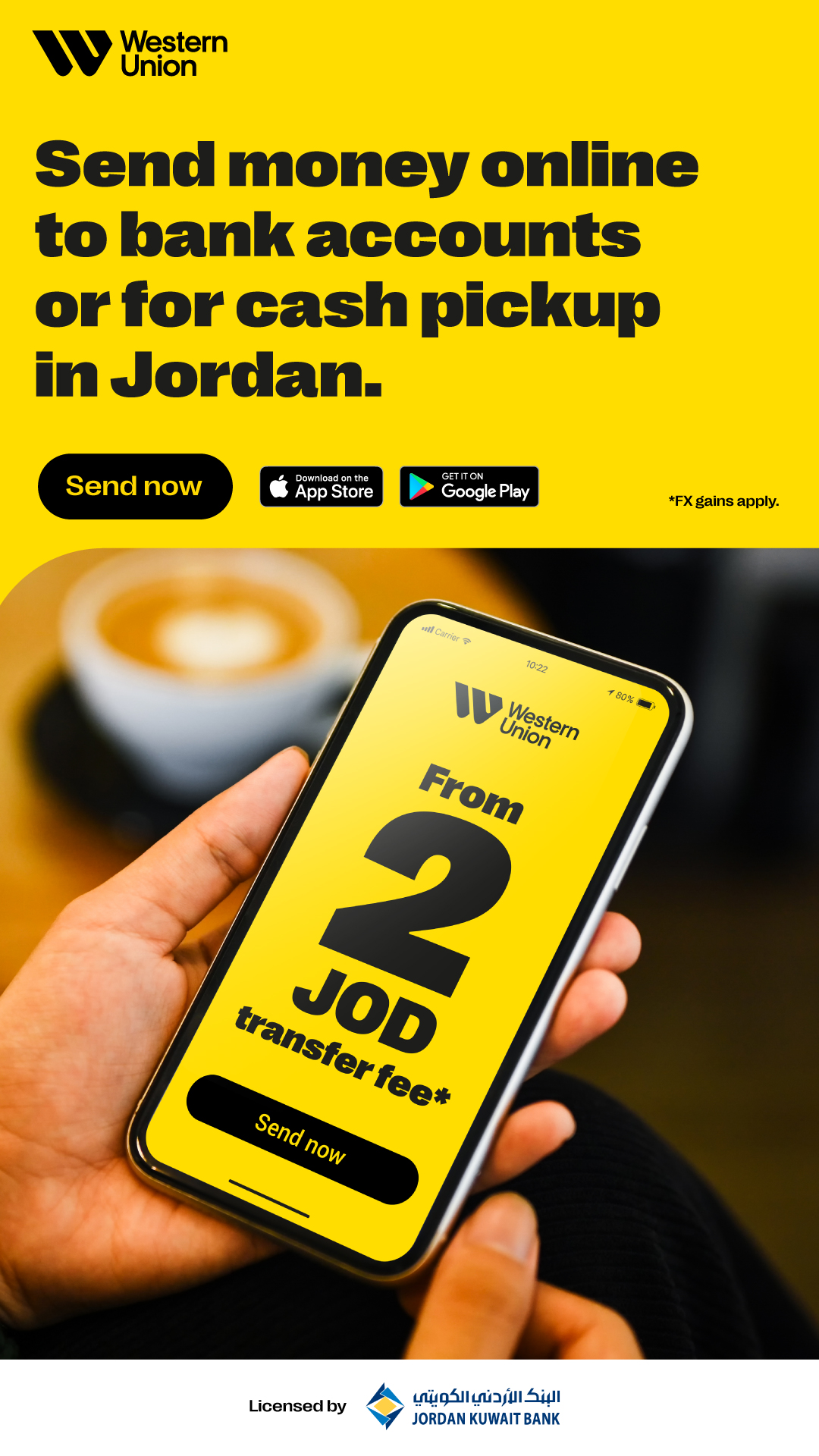 Western Union Facebook ad