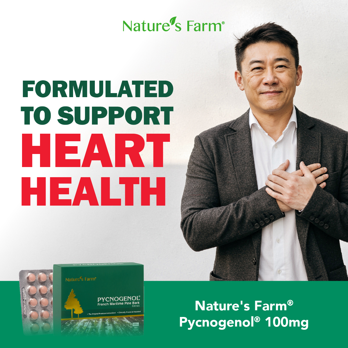 Nature's Farm Facebook ad: Why settle for just one benefit when Pycnogenol…