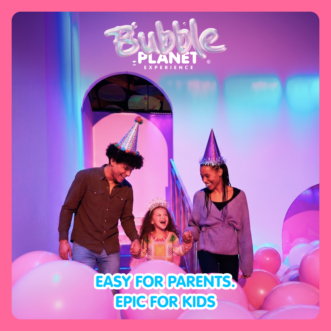 Bubble Planet Experience Facebook ad