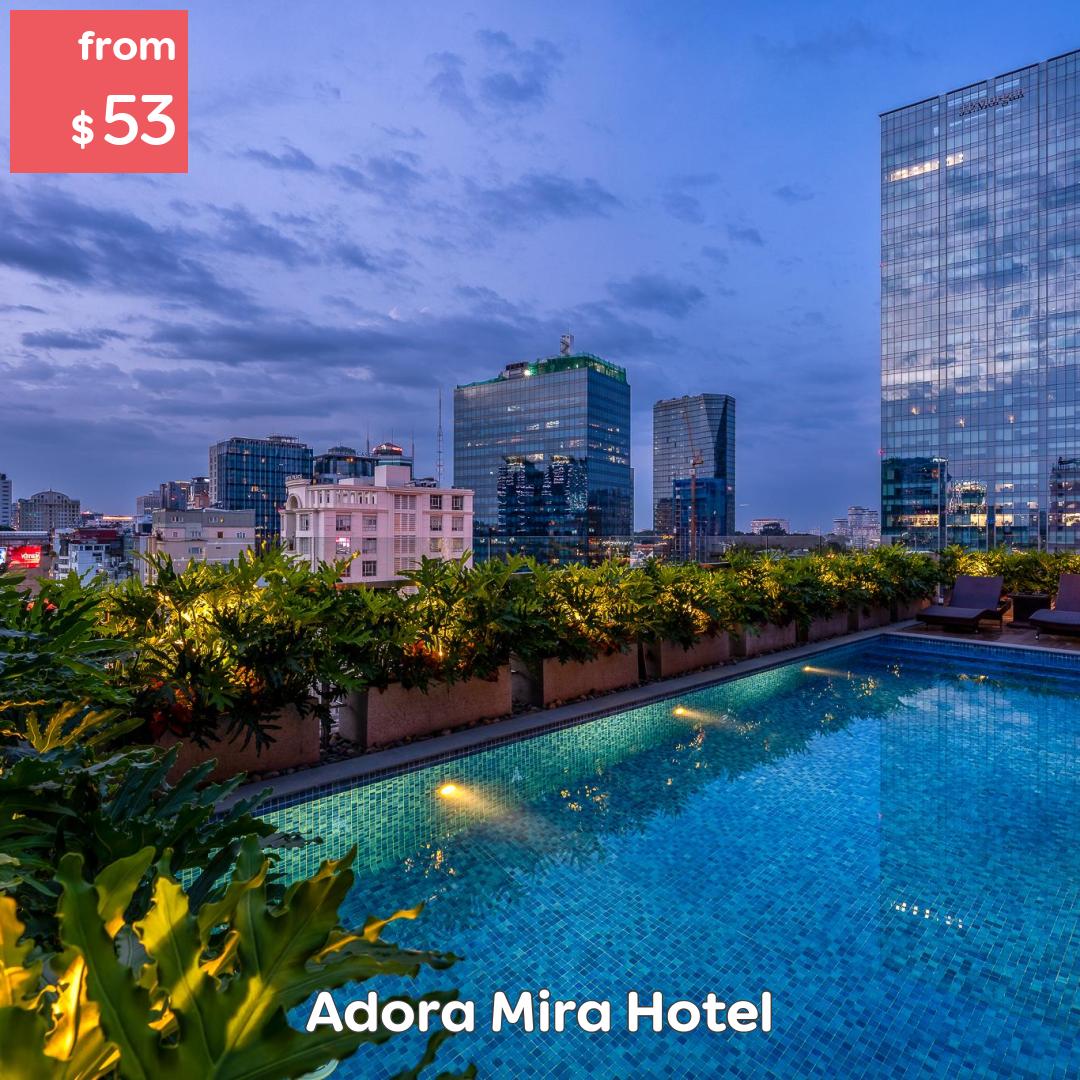 agoda Facebook ad: Rong chơi bốn phương, giá vẫn yêu thương