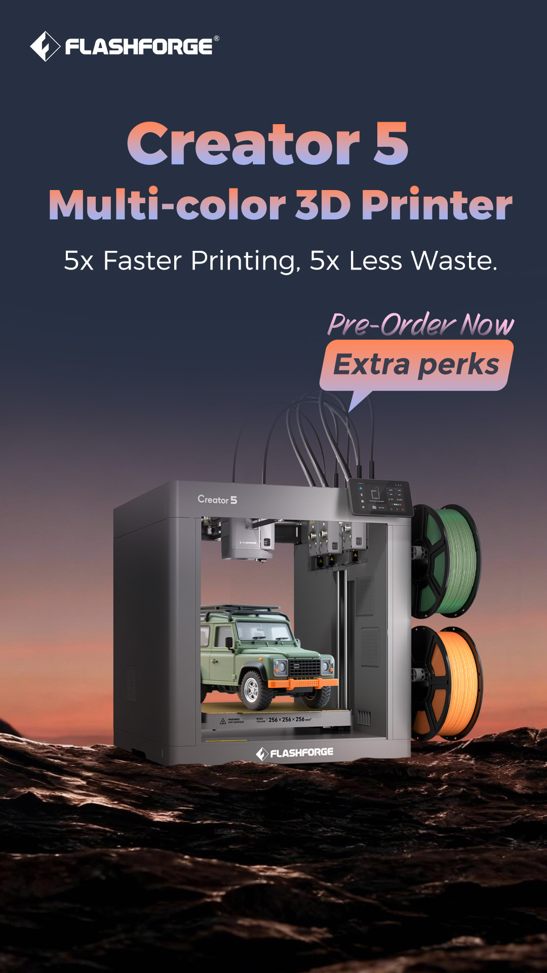 Flashforge Facebook ad