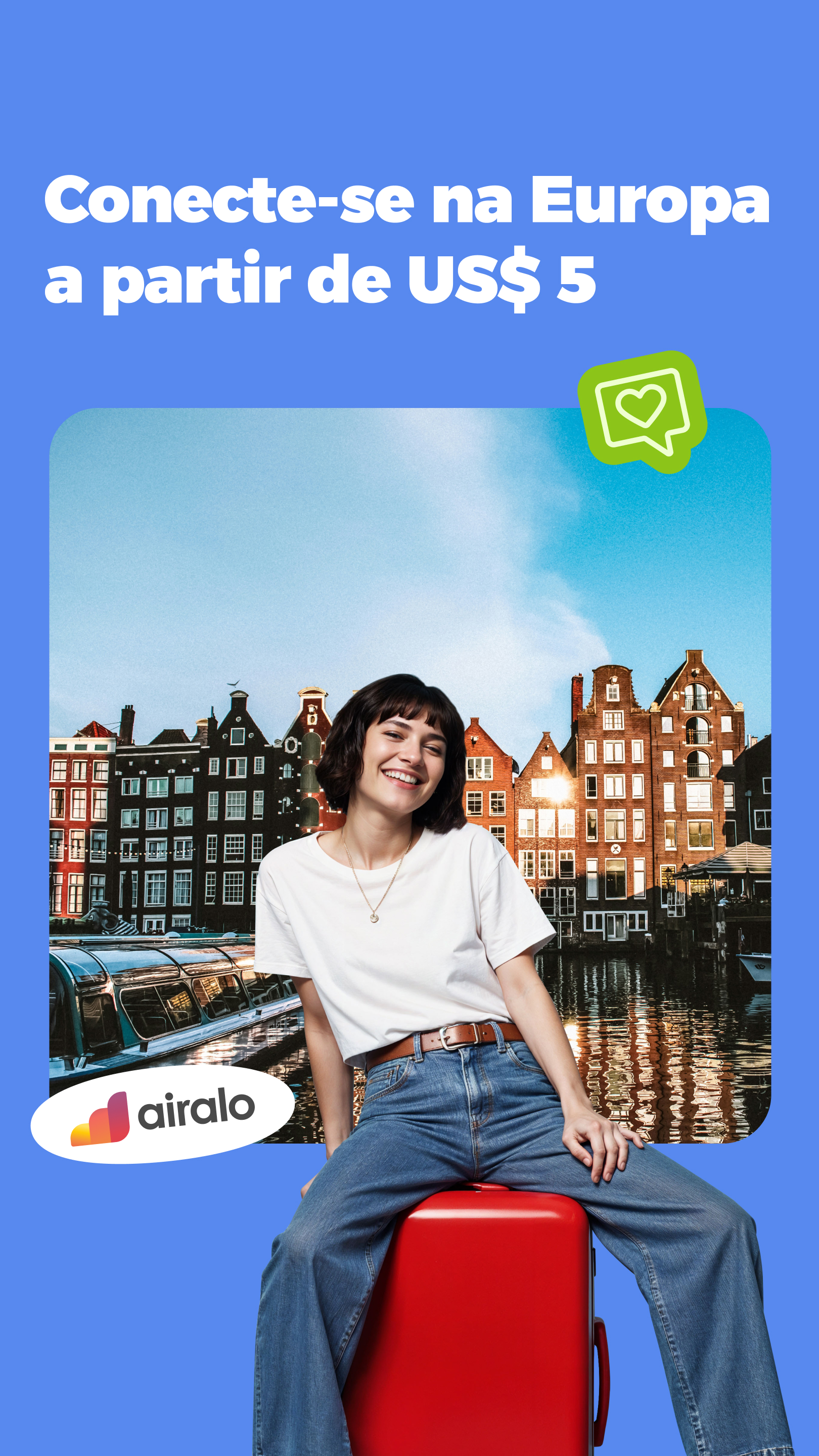 Airalo Global eSIM Store Facebook ad