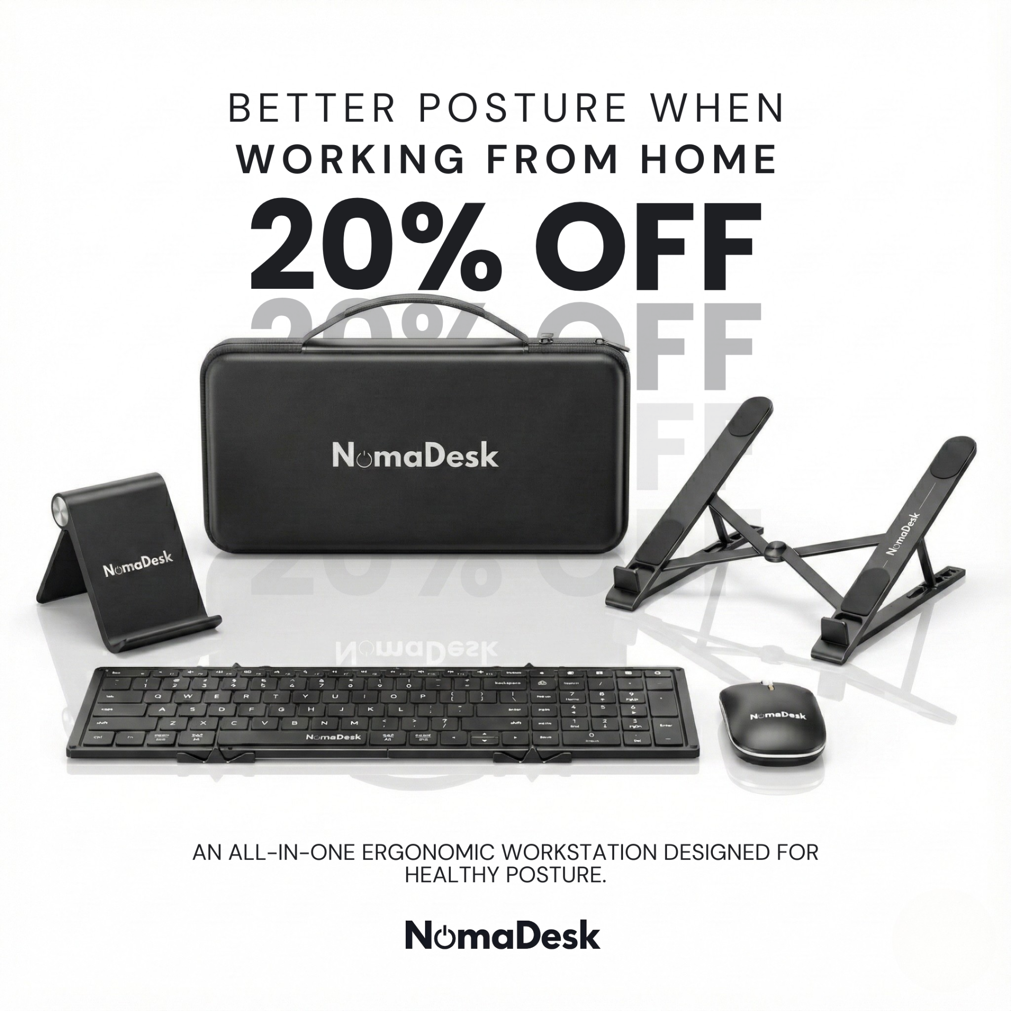 The NomaDesk Facebook ad: Summer Flash Sale Now Live