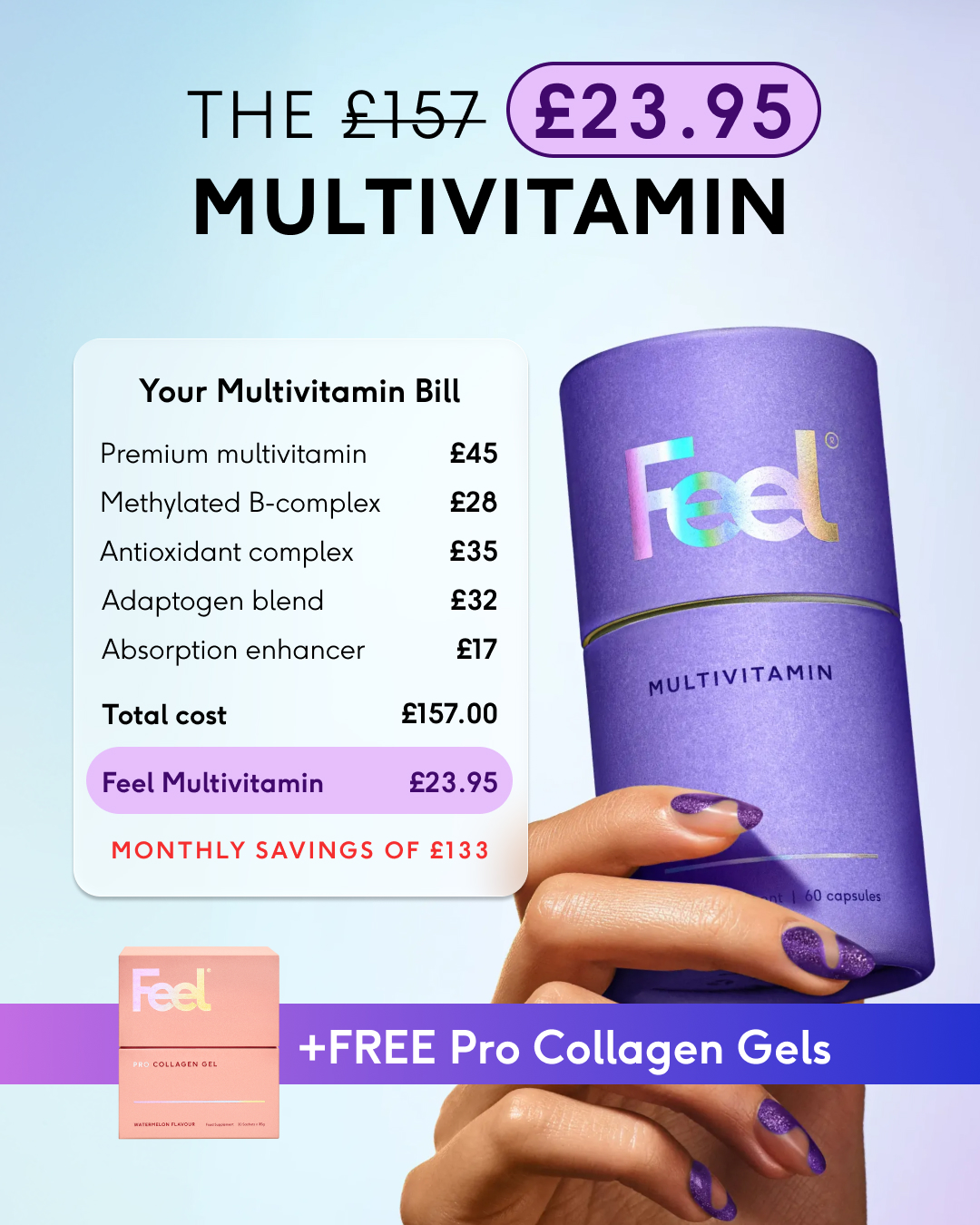 Feel Facebook ad