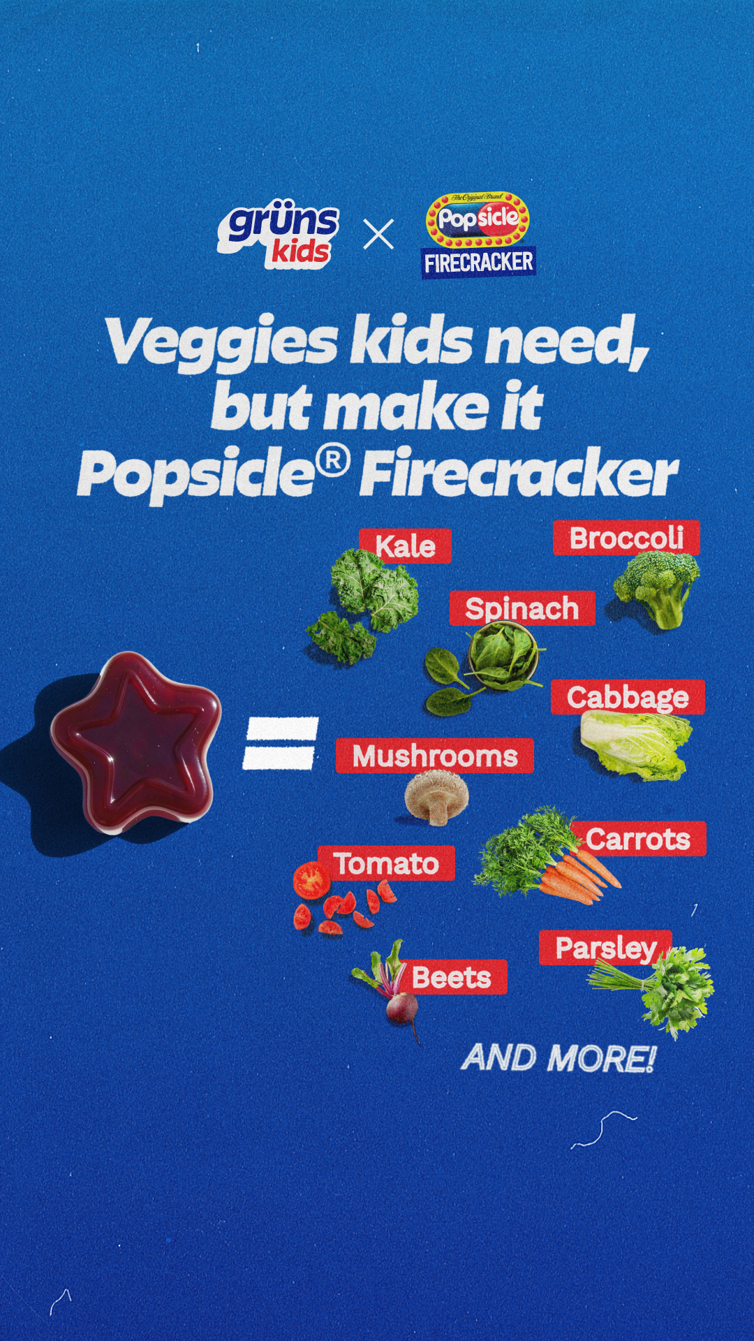 Grüns Kids Facebook ad