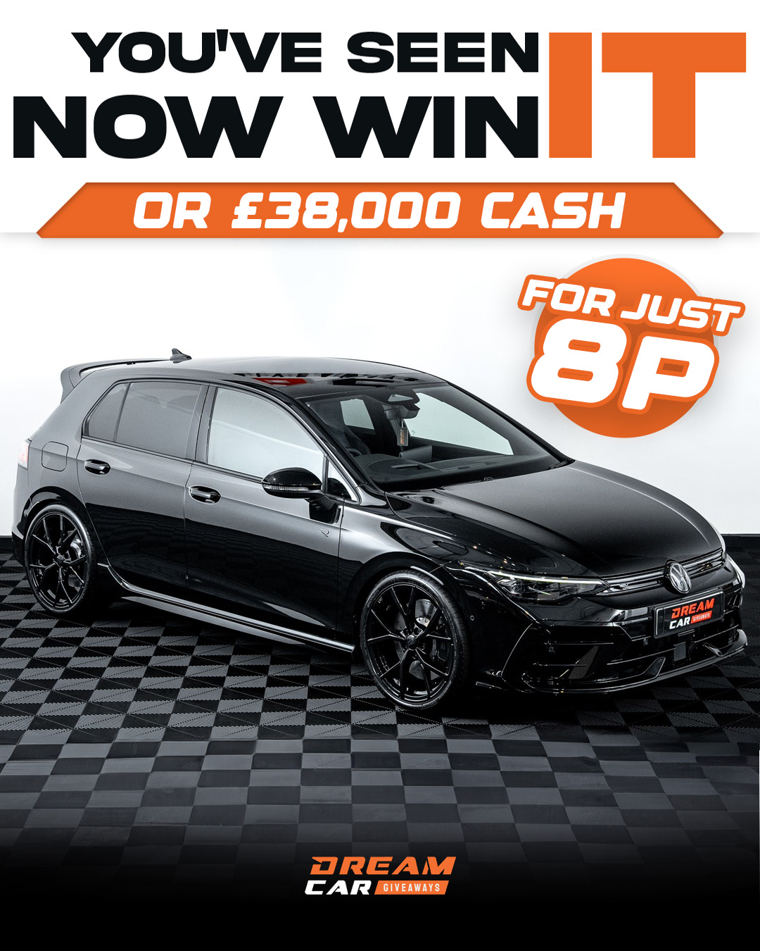 Dream Car Giveaways Facebook ad