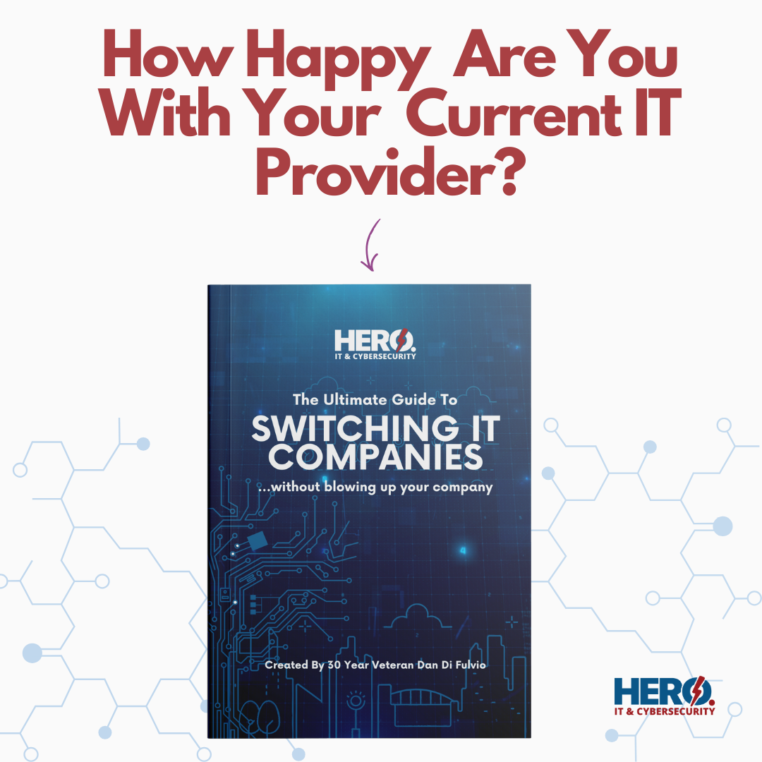 Hero Managed Services Facebook ad: Download The Guide