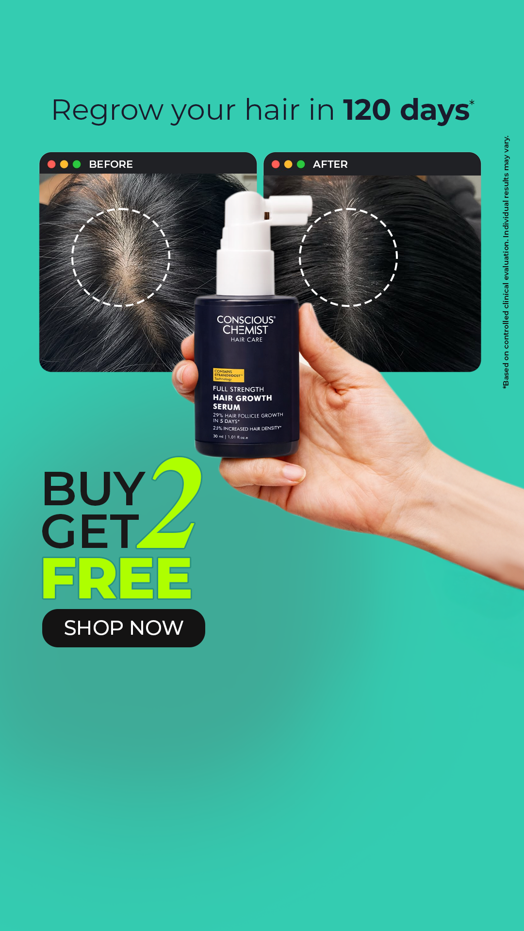 Conscious Chemist Facebook ad