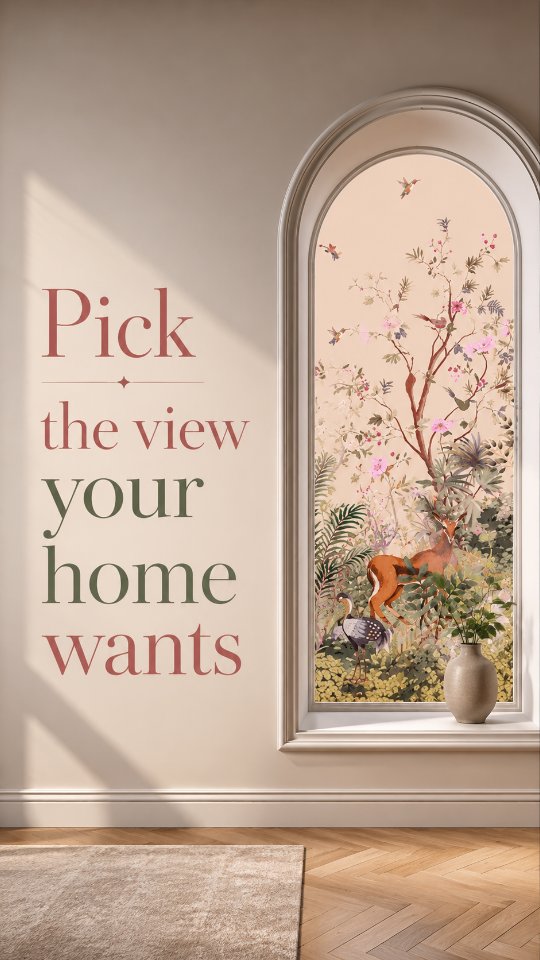 Magicdecor Facebook ad: Every wall is a chance to feel something…