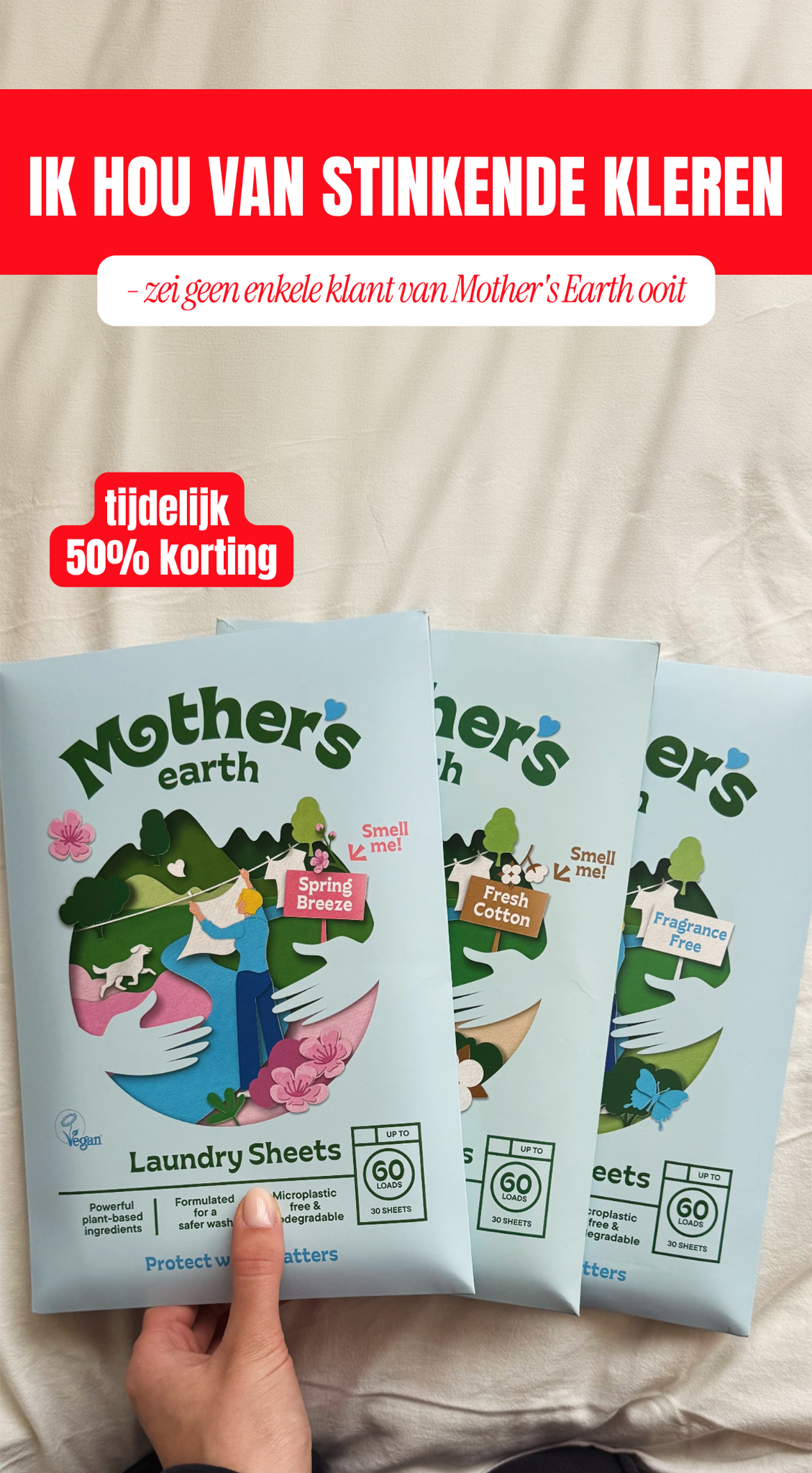 Mothers Earth Facebook ad