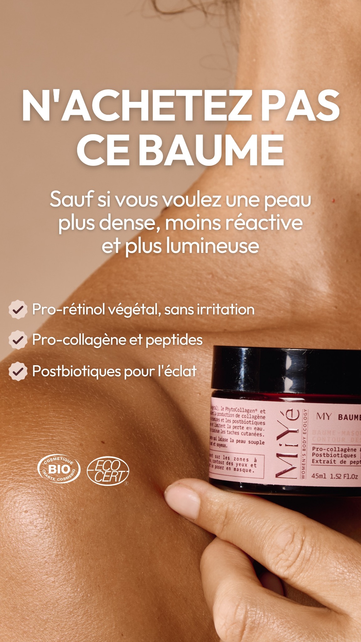 MiYé Facebook ad