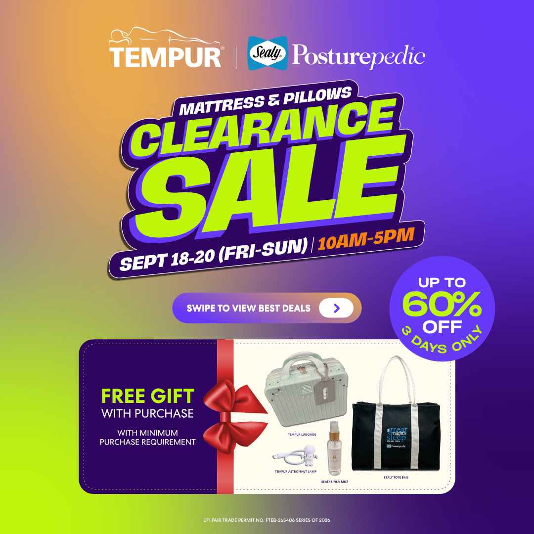 TEMPUR Facebook ad: Get ready for our biggest deals yet at…