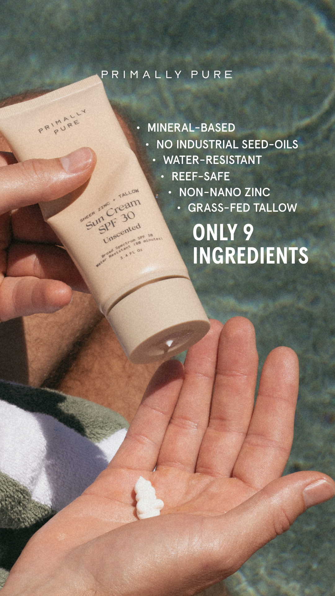 Primally Pure Skincare Facebook ad