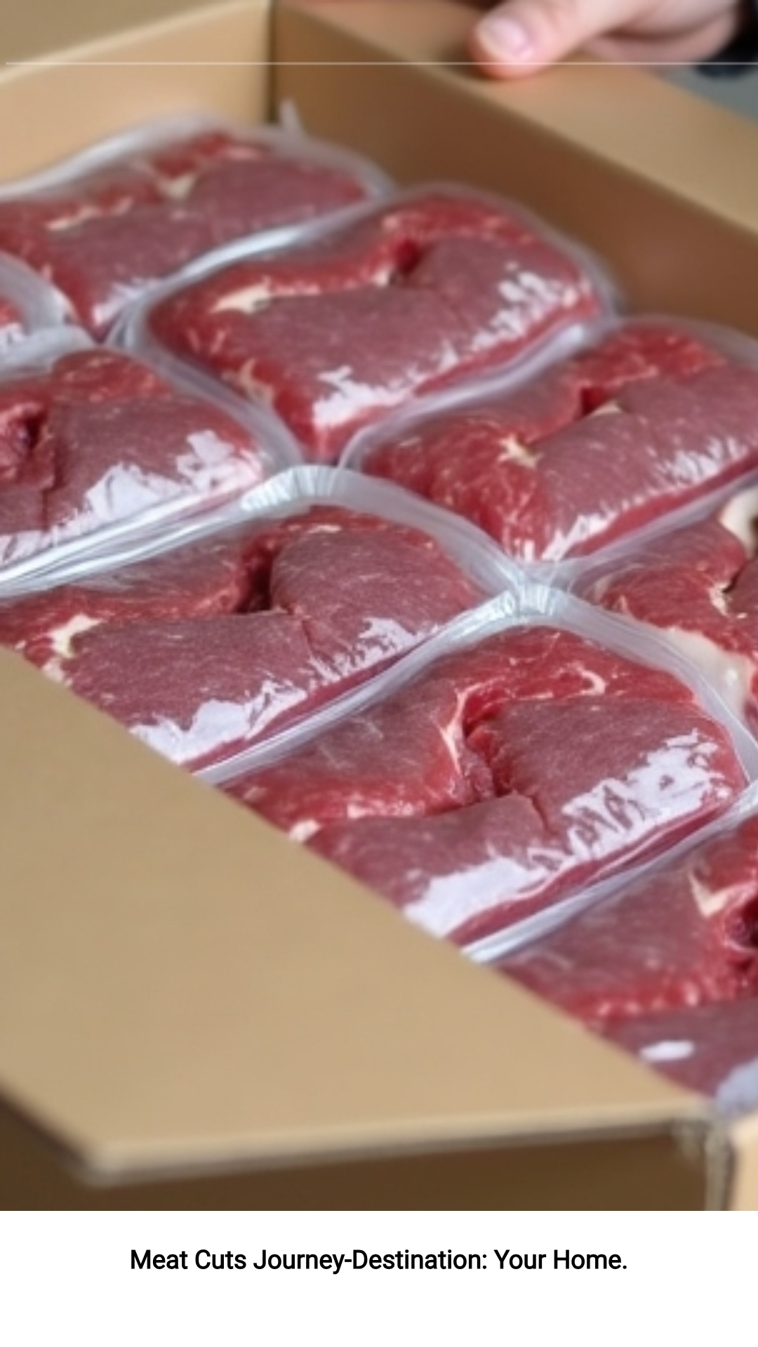 QuickSearches Waypoint Facebook ad: Home Meat Delivery + Quality Cuts!