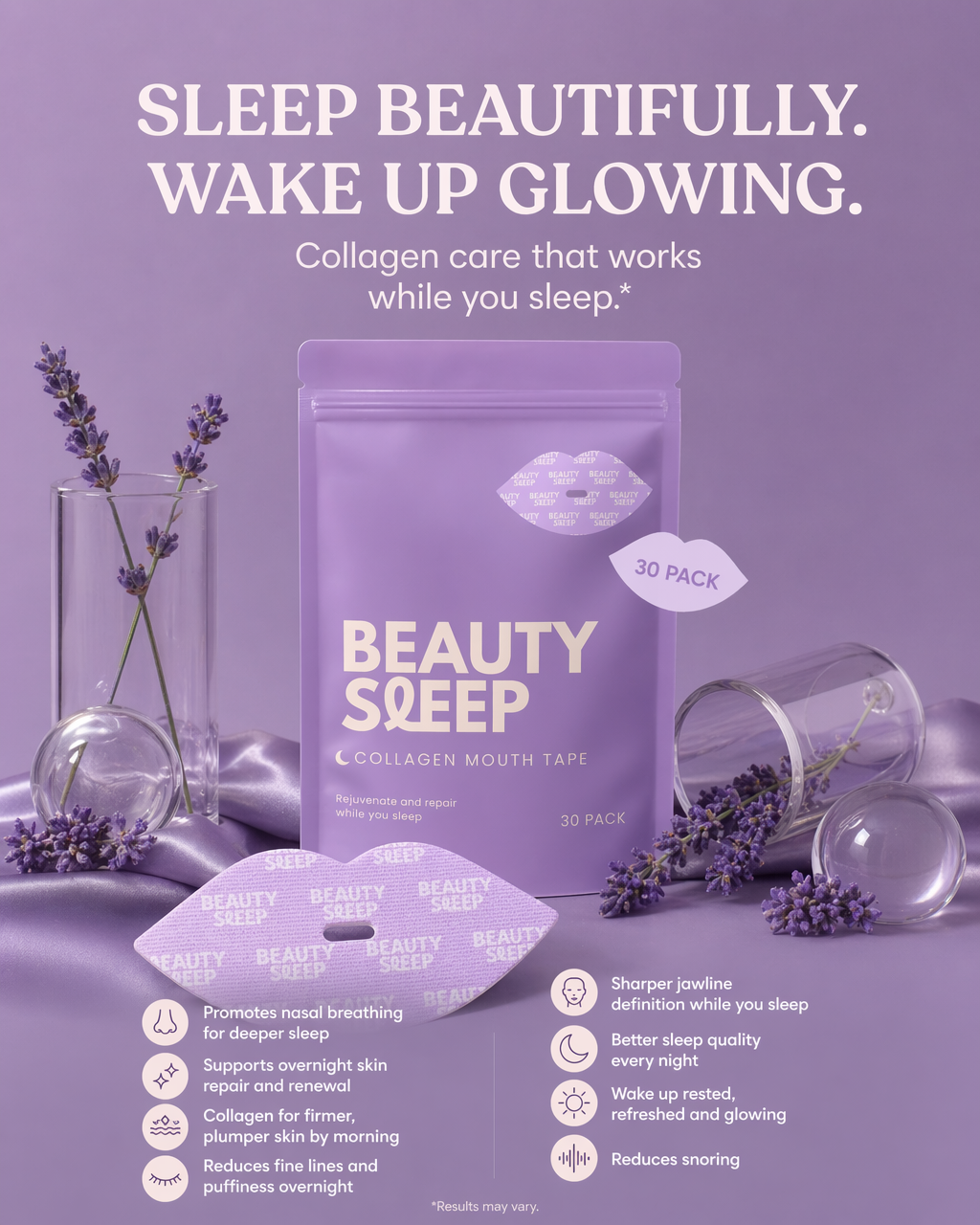 Beauty Sleep Facebook ad