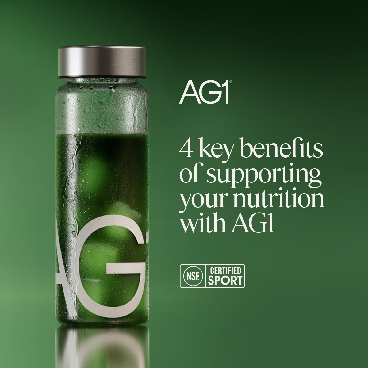 AG1 by Athletic Greens Facebook ad