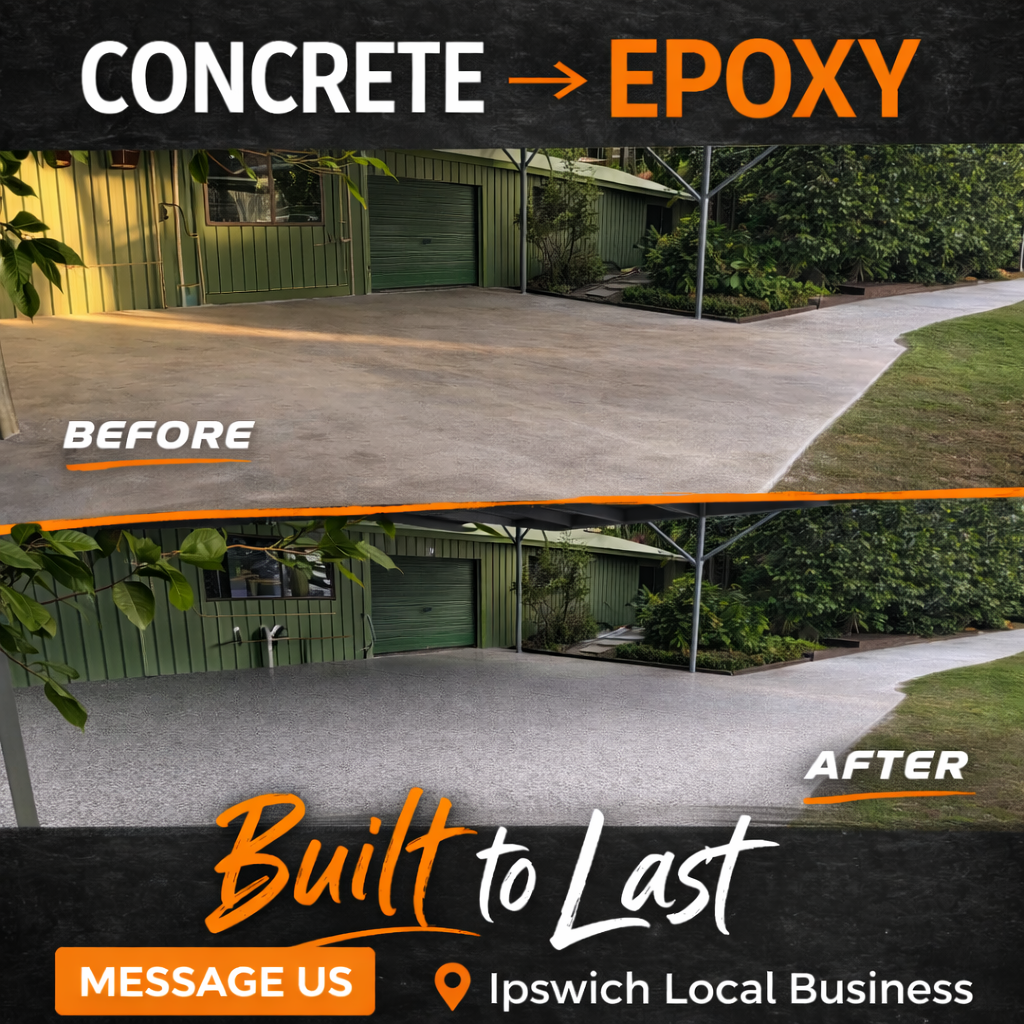 NuLook Floors Ipswich Facebook ad: Transform Your Space with Durable Epoxy Flake