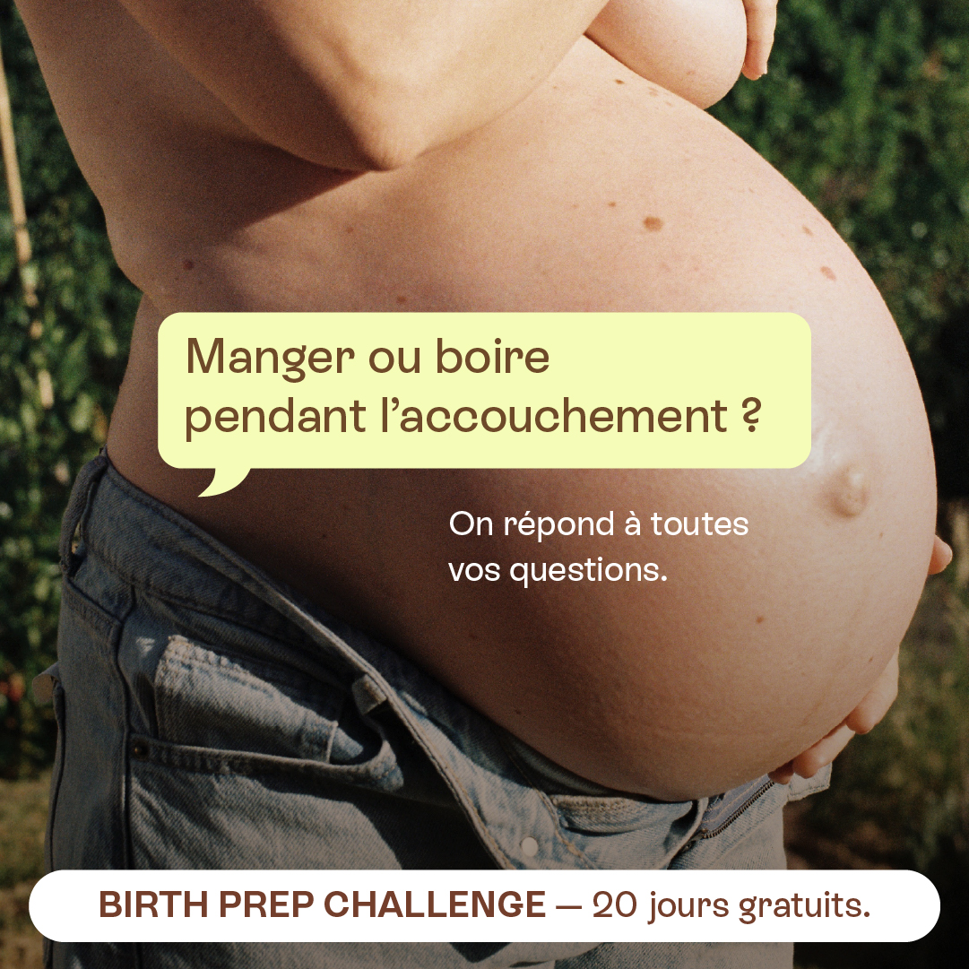 Jolly Mama Facebook ad: 20 jours pour un accouchement de rêve