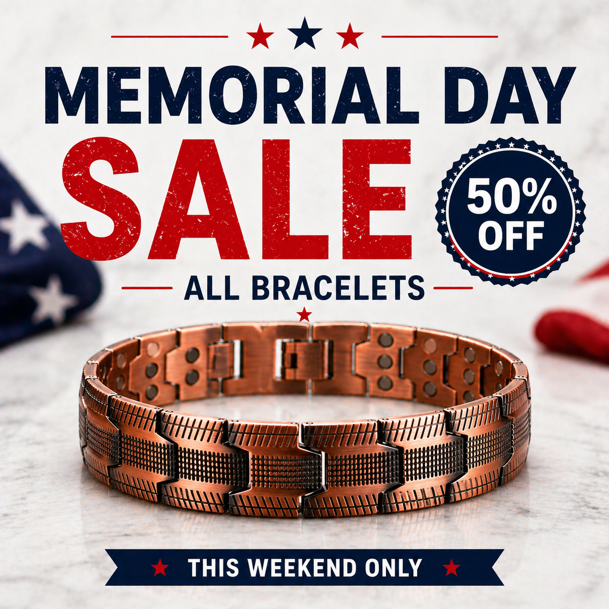 Nora Giles Facebook ad: Memorial Day Sale Ends Monday!