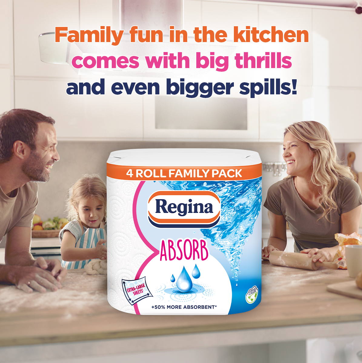 Regina Facebook ad: Who says family fun in the kitchen has…