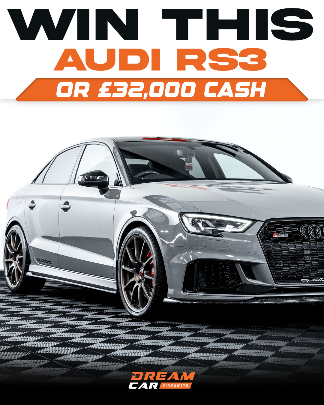 Dream Car Giveaways Facebook ad