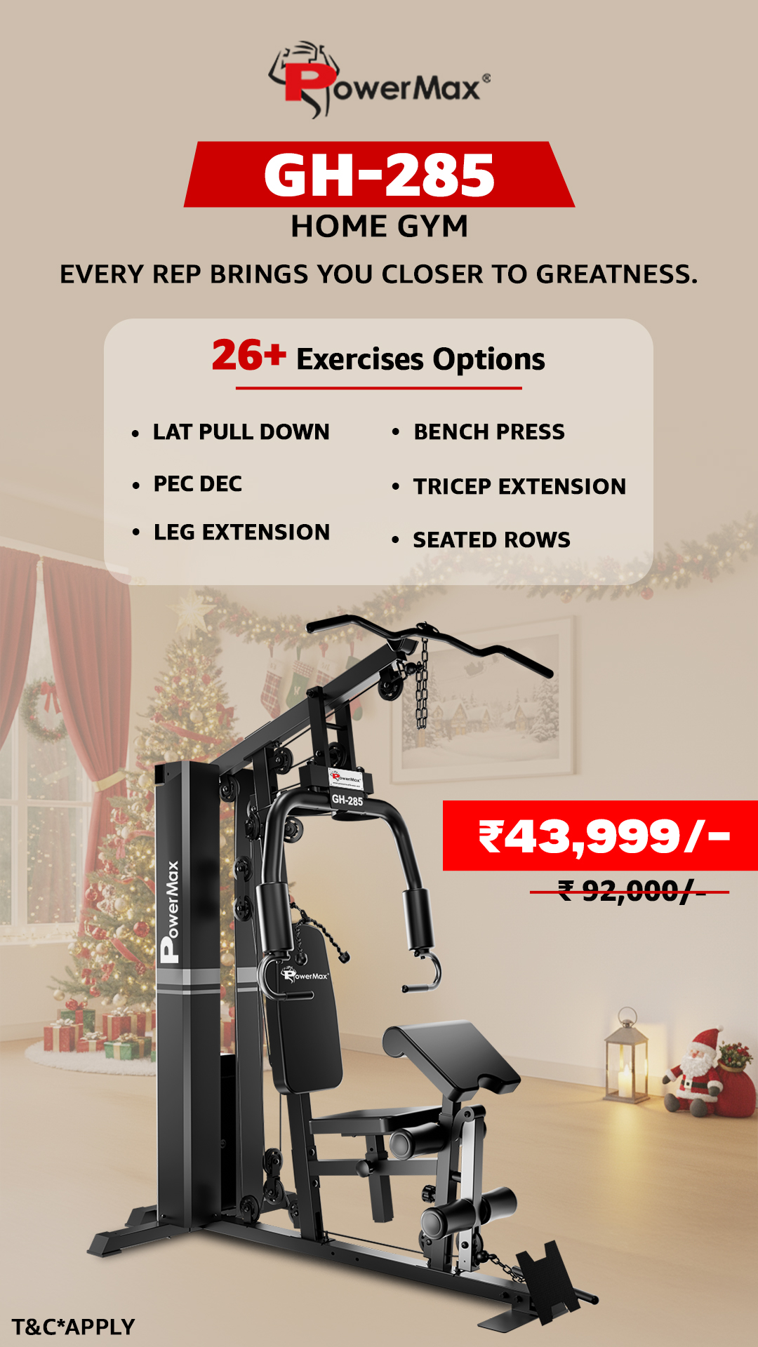 Powermax Fitness Facebook ad