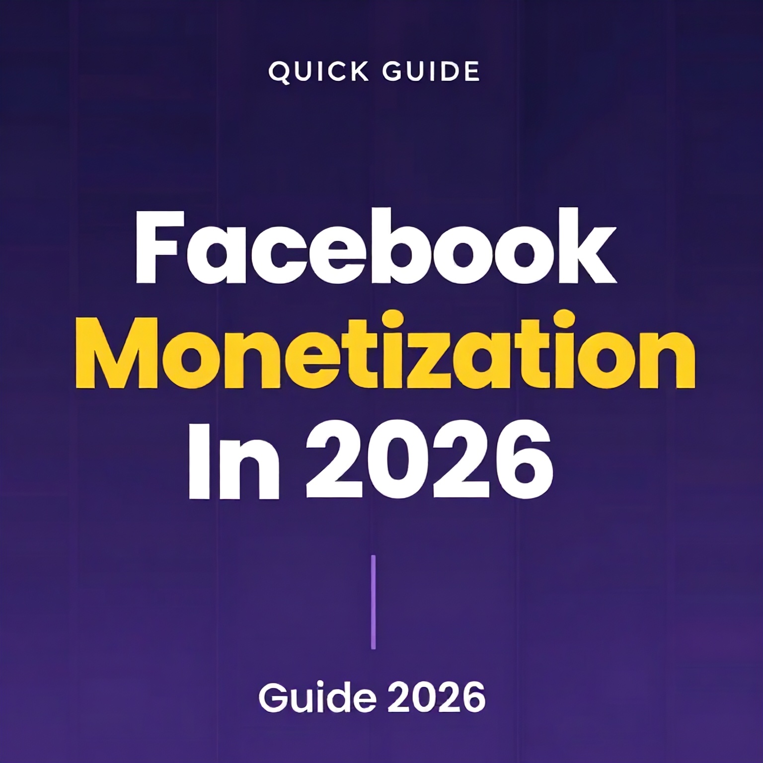 Automotive Hub Facebook ad: Facebook Monetization Guide 2026