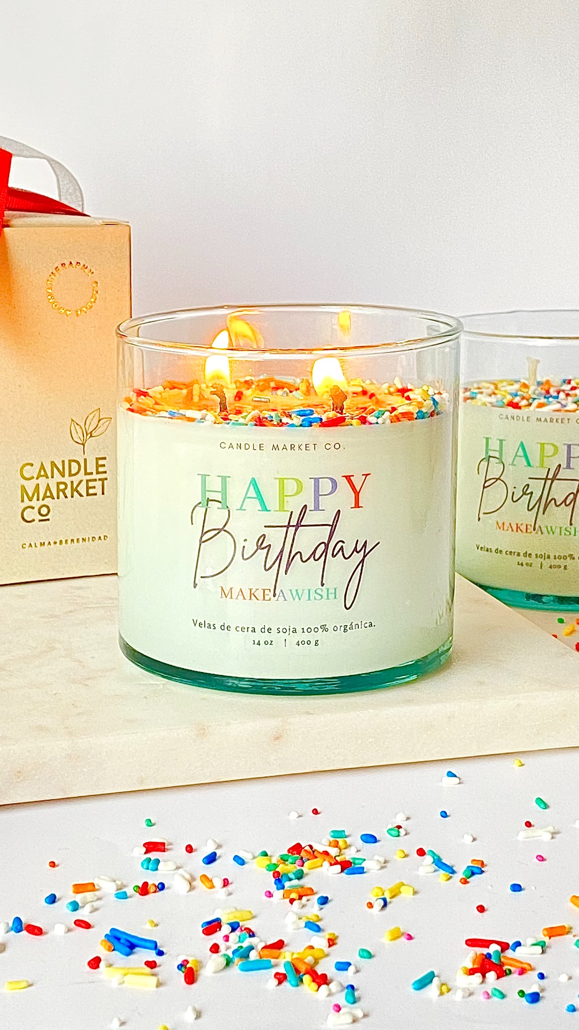 Candle Market Facebook ad from Feb 2, 2026